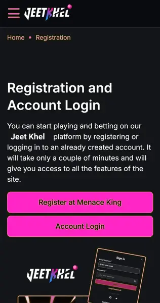 registration login registration login